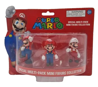 SUPER MARIO 3 Mario Special Multi-Pack Mini Figure Collection Toy Pack Nintendo • £6.99