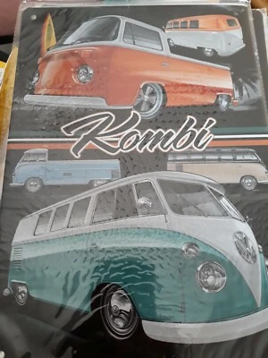 $9 • Buy Kombi Tin Sign New