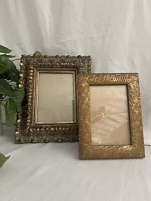 Vintage Wood Picture Frames 5x7 • $0.99