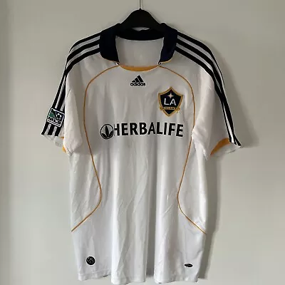 £44.99 • Buy Beckham 23 LA GALAXY MLS 2008 FOOTBALL SHIRT BY ADIDAS SIZE 34/36