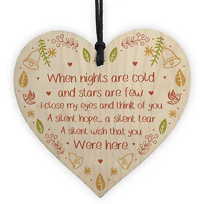 Handmade Memorial Plaque Heart Mum Dad Nan Memorial Sign Remembrance Plaque • £3.99