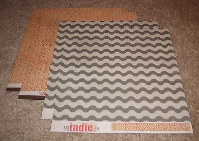 My Mind's Eye Double Sided Cardstock Paper(4) ~ Indie Chic Ginger  Adventure  • $2.99