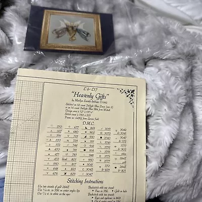 Used Lavender And Lace Heavenly Gifts Cross Stitch Chart L&L17 • £5.19