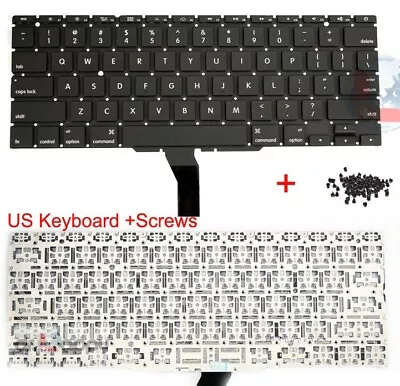 US English Keyboard For Macbook Air 11  A1370 2011 2012 MacBook Air 4 1 W/Screw • $9.65