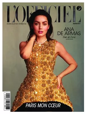 L'OFFICIEL De La Mode ANA De ARMAS_Fashion October 2022 NEW • $32.29