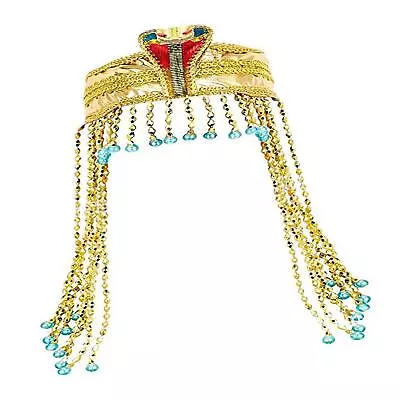 Vintage Egypt Queen Headdress Fashion Snake Headdress Egyptian Crown Gift • £12.18