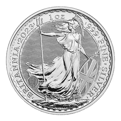 2023 UK CORONATION BRITANNIA 1oz SILVER BULLION COIN UNC • $57