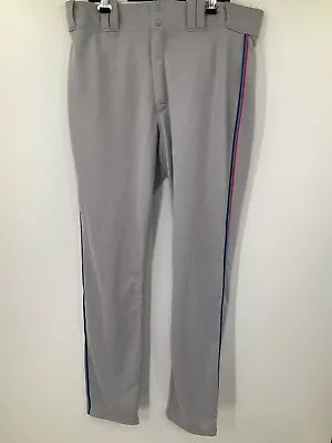 Miami Marlins Mlb Grey Majestic Game Used Pants 2019 Sz:38 • $55