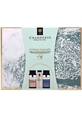 £16.90 • Buy Champneys Health Spa. Bathing Ritual Gift Set Body Cleanser. Salt . Bath Bubble