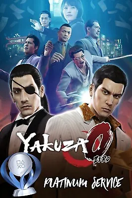 Yakuza 0 Platinum Trophy Service PS4 (DONE LEGITIMATELY) • £150