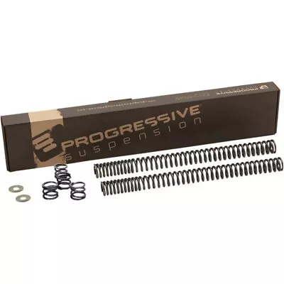 Progressive Replacement 39mm Front Fork Springs Kit Harley 88-03 XL • $111.95