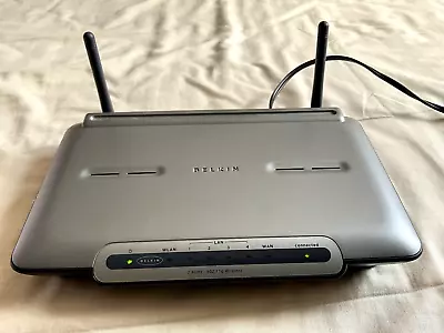 BELKIN Wireless 802.11b/g Router (DD-WRT Firmware) F5D7230-4 • $9.95