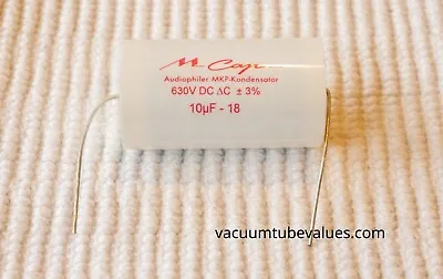 Mundorf MCap 630 VDC CLASSIC Cap Capacitor 10.0uf 10 Uf  • $17.95