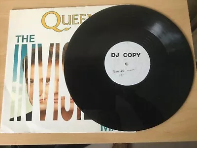 Queen The Invisible Man 12  White Label Single Vinyl Record  • £10