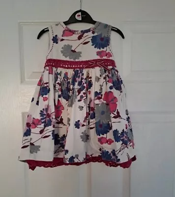 Girls Monsoon Dress 12-18 Months • £8