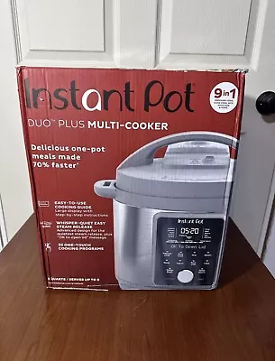 Instant Pot 113-0058-01  8 Quart 9 In 1 Duo Plus Multi-Cooker - Silver • $125