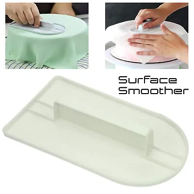 Cake Decorating Smoother Icing Fondant Edge Cheese Butter Scraper Pastry Baking • £3.90