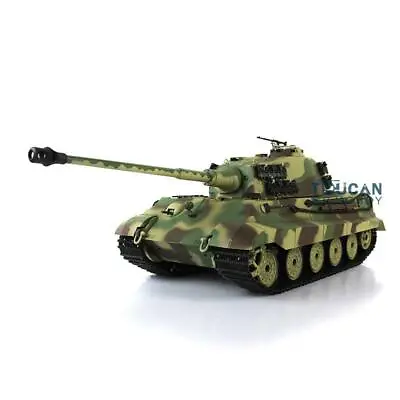 Heng Long 1/16 3888A Plastic German King Tiger 7.0 RC Tank Model • $146.18