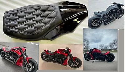 $319.99 • Buy Upholstered Seat + Custom Rear Fender Harley V-rod V Rod Vrod Night Rod Muscle