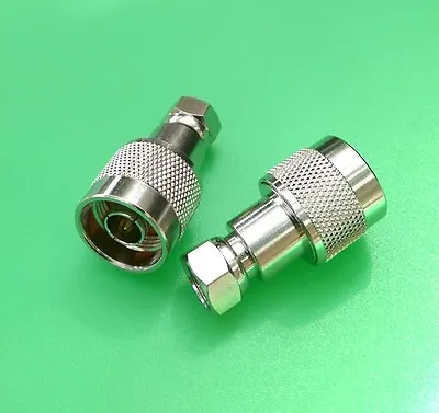 (2 PCS) N Male To F Male Connector - USA Seller • $9.99