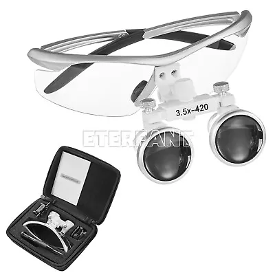 ETERFANT Dental Surgical Binocular Loupes Glasses Optical Lens Magnifier 3.5X  • $32.84