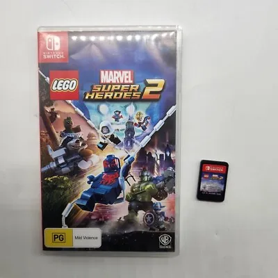 LEGO Marvel Super Heroes 2 II Nintendo Switch Game 14j4 • $29.95