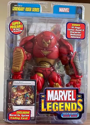 Marvel Legends Hulk Buster Iron Man Legendary Rider Series Figure Toybiz New • $49.99