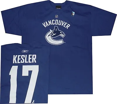 Vancouver Canucks Ryan Kesler Reebok Throwback T Shirt New Tags Clearance • $13.95