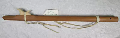 Red Ute Edward Bent Box Sr. Traditional Indian Flute Satinwood 5 Hole Key G • $275