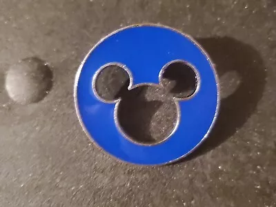 Mickey Mouse Icon - Blue Cutout Disney Pin  • $2.99