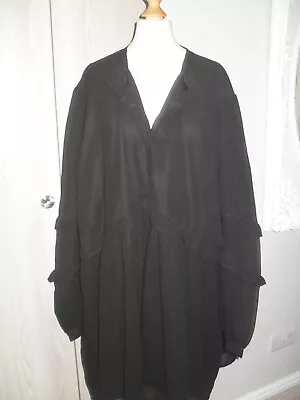 £3.99 • Buy Nwot Gorgeous Ladies Longline Black Tunic Top/dress By  Boohoo  Size 24