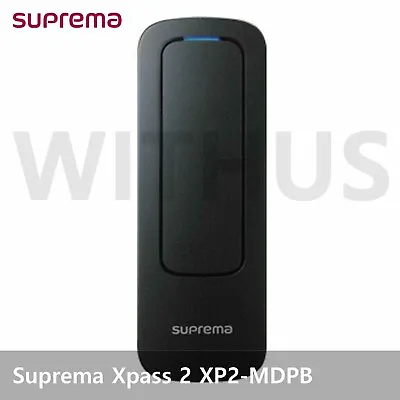 Suprema Xpass 2 XP2-MDPB Compact Outdoor RFIE Reader Access Control - Tracking • $328.38