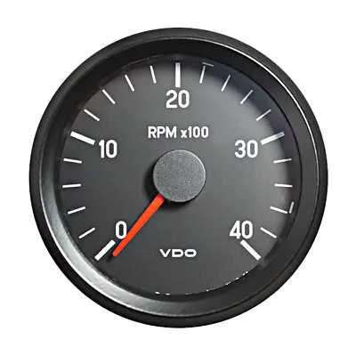 VDO Cockpit International Tachometer Gauge 4000 RPM 80mm 3.1  24V  333-045-002G • $102.61