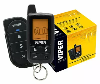 Viper 5305V Security & Remote Starter With  2-Way LCD Remote  • $161