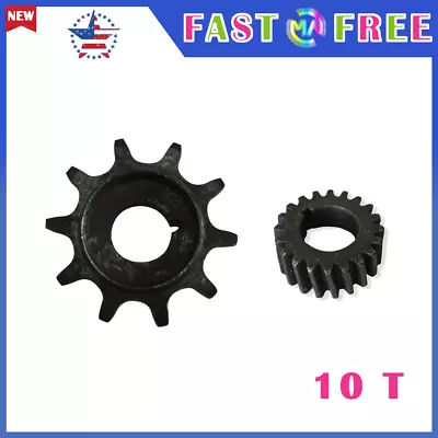 10T Clutch Gear Drive Sprocket For 49cc 66cc 80cc Engine Parts Motorized Bicycle • $8.99