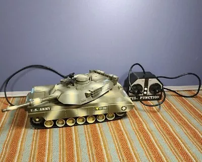 FULL FUNCTION BATTERY OPERATED RC US ARMY TANK 1997 Funrise Inc • $14.99