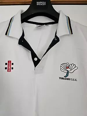 Yorkshire Cricket Gray Nicolls Polo Shirt. XL • £13.50