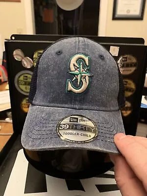 Seattle Mariners New Era 39Thirty “MLB Jr Hooge Collection” Flex Fit Tod/Child • $21.99