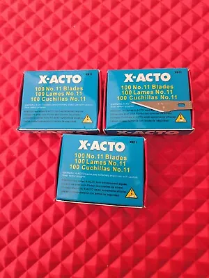 11 Blades For X-acto Knife Replacement Light Duty Hobby Arts&Craft Xacto US • $45