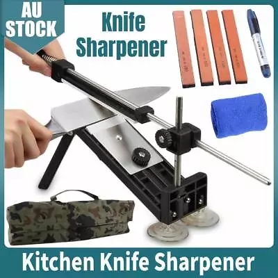 Fixed-angle Knife Sharpener Knife Sharpening Kit Knife Edge Sharpening System AU • $22.98