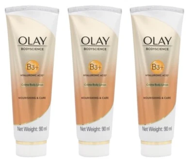 $19.99 • Buy 3 X OLAY 90mL BODY LOTION NOURISHING & CARE100% Brand New