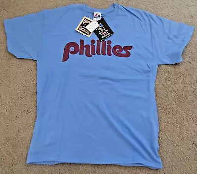 2012 - Philadelphia PHILLIES - T Shirt - HUNTER PENCE - Majestic - Adult Large • $14.99