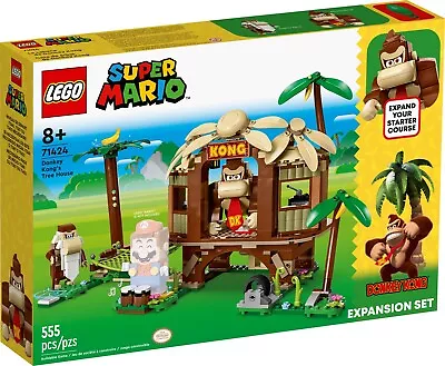 LEGO Super Mario: Donkey Kong's Tree House Expansion Set (71424) NO BOX AND DK • $20