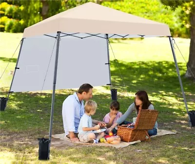 £89.49 • Buy Pop-Up Gazebo 3x3m Portable UV Protection 50+ Shelter W/Backpack Beach/Camping