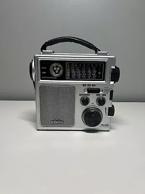 Eton FR250 Emergency Crank Radio Metallic - Silver  • $34.99