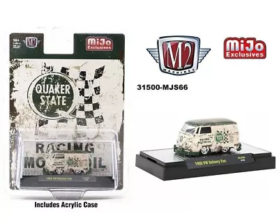 M2 Machines MJS66 1960 VW Delivery Van QUAKER STATE Weathered Motor Oil Kombi • $27.50