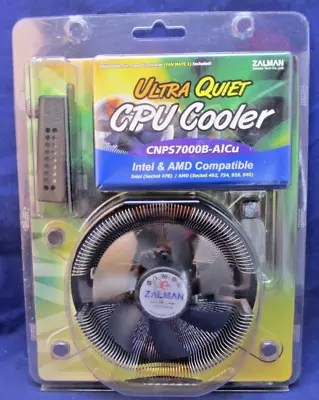 NEW Zalman CNPS7000B-AlCu Socket Intel/AMD Retro CPU Cooler • $67