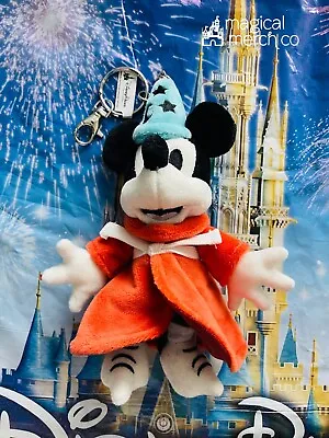 Disney Destination D23 Expo MOG Sorcerer Apprentice Mickey Mouse Plush Keychain • $44.95