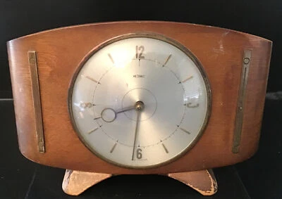 £18 • Buy Fabulous Vintage Metamec Wooden Cased Retro Mantle Clock In Working Order