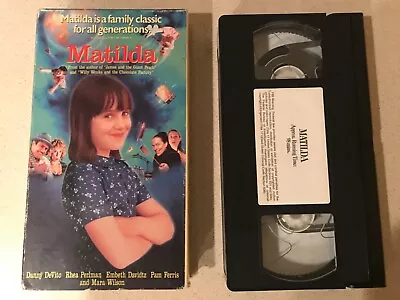 Matilda (VHS 1996 Slip Sleeve) Mara Wilson Danny DeVito Rhea Perlman • $3.99